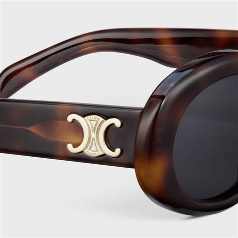 celine triomphe dupe sunglasses|triomphe 01 sunglasses in acetate.